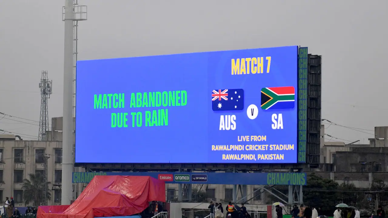 AUS vs SA, Champions Trophy 2025: How can Australia and South Africa qualify for semifinal after washout?