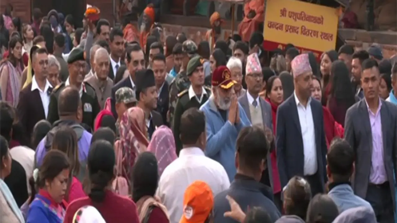 Nepal hosts six former Indian Army Chiefs for special pooja at Pashupatinath temple on eve of Maha Shivaratri 