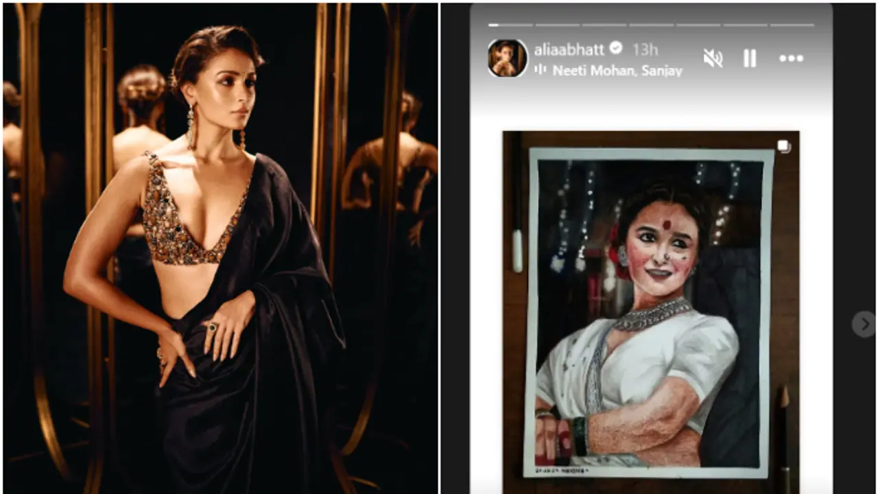 Sanjay Leela Bhansali’s 'Gangubai Kathiawadi' completes 3 years; Alia Bhatt shares sketch of her character Sanjay Leela Bhansali’s 'Gangubai Kathiawadi' completes 3 years; Alia Bhatt shares sketch of her character