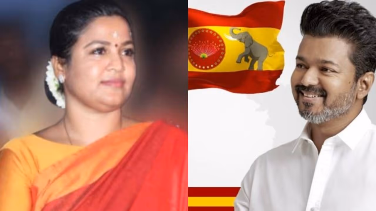 'Hindi imposition' row: Actor politician Ranjana Natchiyaar quits BJP, joins Vijay's TVK