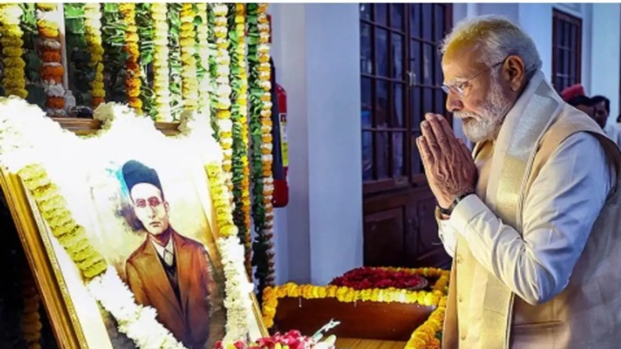 PM Modi's tribute to Veer Savarkar: 'Nation can never forget his invaluable contribution'