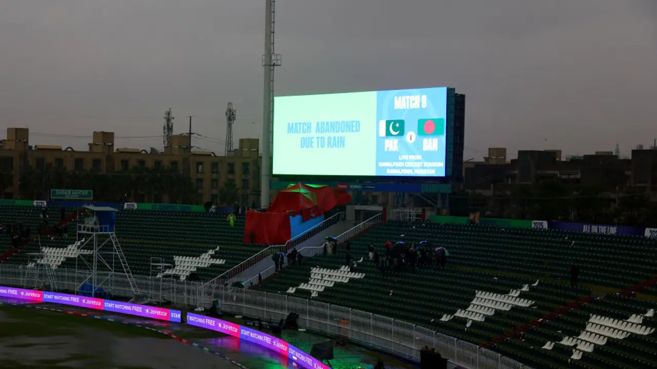 Champions Trophy 2025: Pakistan and Bangladesh end their campaign with 1 point after washout; Netizens react