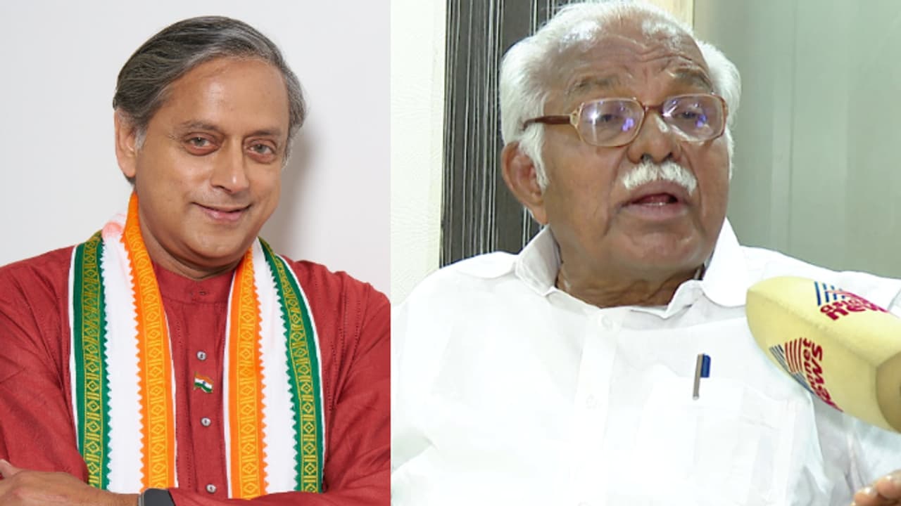 തരൂരിന് വോട്ടർമാർക്കിടയിലെ സ്വാധീനം കുറഞ്ഞു, നൽകിയത് പരമാവധി പരിഗണന; രൂക്ഷ വിമർശനവുമായി പിജെ കുര്യൻ