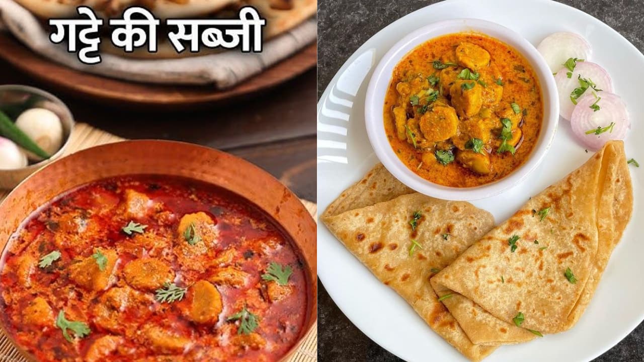 rajasthani gatte ki sabzi 