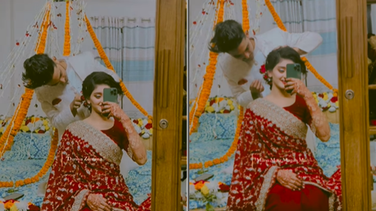 ಮದುವೆಯಾದ ನವ ಜೋಡಿಯ ಸೋಶಿಯಲ್ ಮೀಡಿಯಾ ಕ್ರೇಜ್, ಚರ್ಚೆಗೆ ಗ್ರಾಸವಾದ ವಿಡಿಯೋ