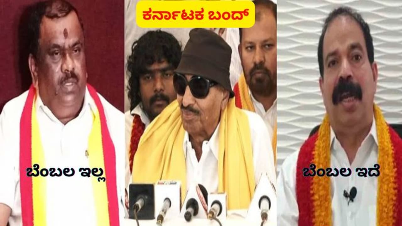 ಮಾ.22ರ ಕರ್ನಾಟಕ ಬಂದ್‌ಗೆ ಒಂದಾಗದ ಕರವೇ ಬಣ; ಪ್ರವೀಣ್ ಶೆಟ್ಟಿ ಬೆಂಬಲ, ನೋ ಎಂದ ನಾರಾಯಣಗೌಡ!