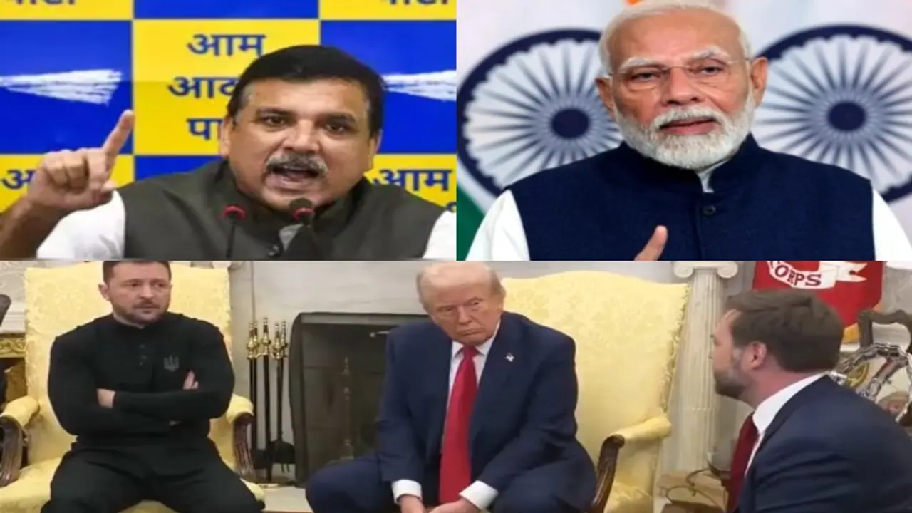 AAP MP targets PM Modi over Trump Zelenskyy clash, warns against blind allegiance