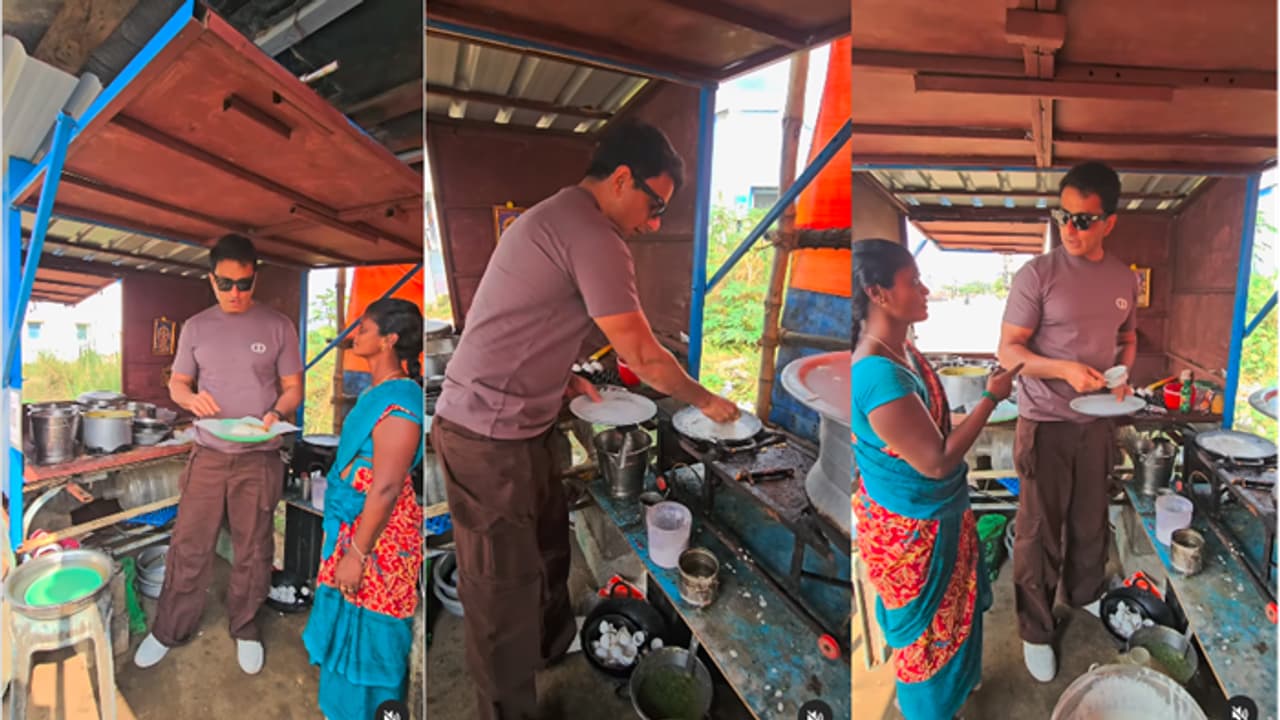35ರೂ ಗೆ ಇಡ್ಲಿ ವಡಾ ಮಾರುವ ಮಹಿಳೆ ಅಂಗಡಿಗೆ ಸೋನು ಸೂದ್ ಭೇಟಿ, ಮುಂದೇನಾಯ್ತು?