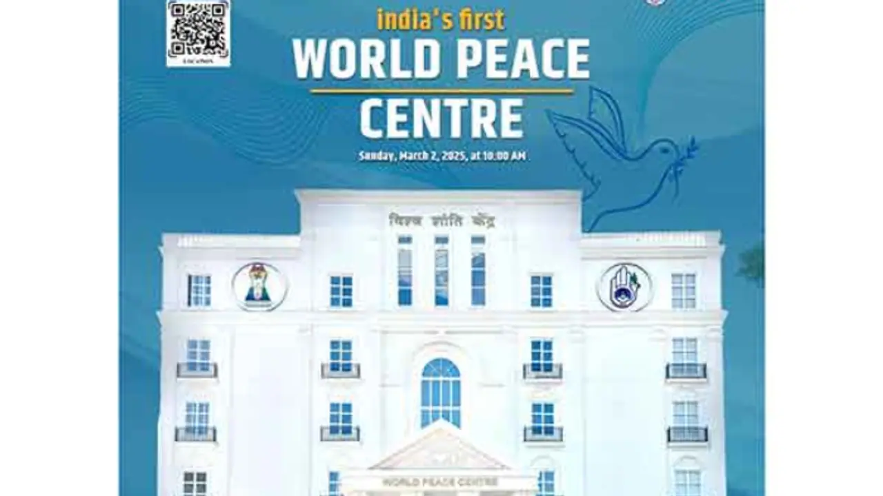 India to get its first World Peace Centre in Gurugram to foster awareness and compassionate living