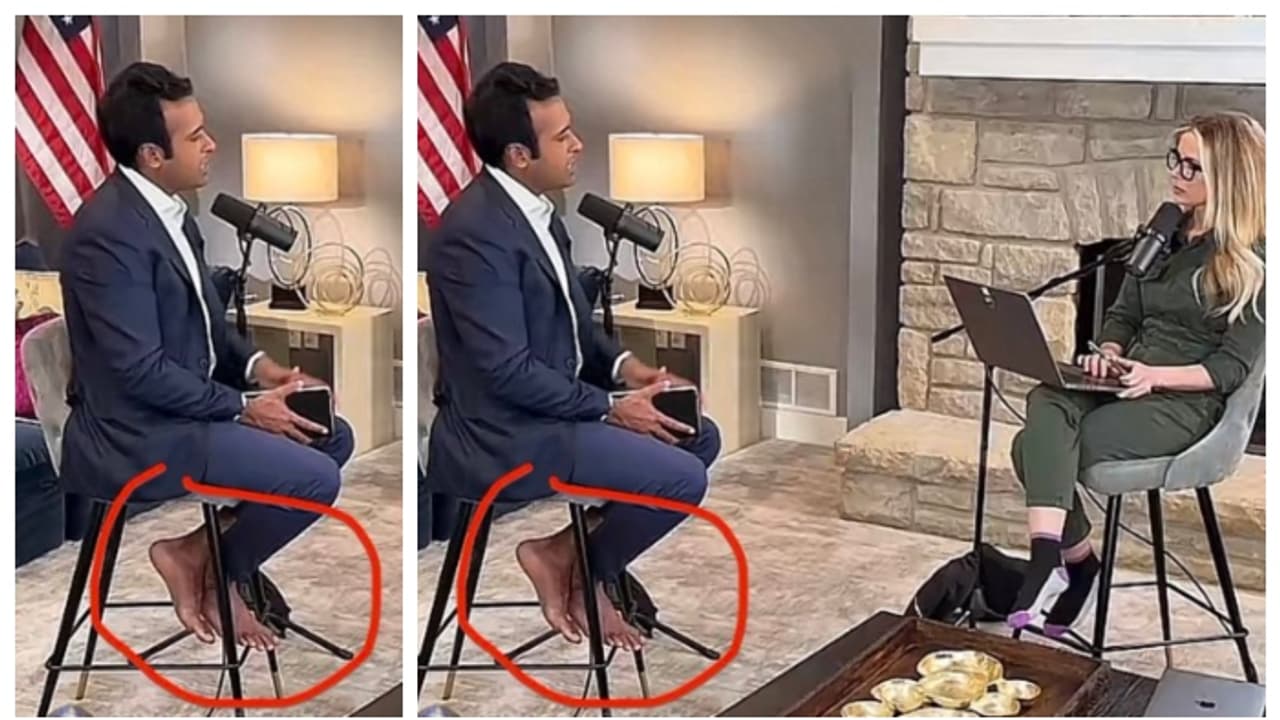 'വീട്ടിനുള്ളില്‍ ചെരിപ്പിടാത്തവന്‍, മൂന്നാം ലോകത്തെ അമ്മാവന്‍'; വിവേക് രാമസ്വാമിക്കെതിരെ വംശീയാധിക്ഷേപം 