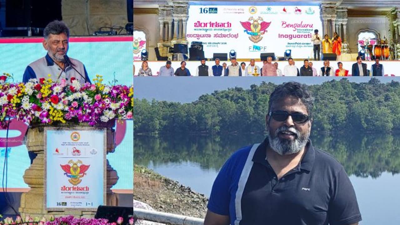 " ಅಂತರಾಷ್ಟ್ರೀಯ ಚಲನಚಿತ್ರೋತ್ಸವದಲ್ಲಿ ಡಿಕೆ ಶಿವಕುಮಾರ್ ಹೇಳಿದ ಮೂರು ಬಹಳ ಮುಖ್ಯವಾದ ಮಾತುಗಳು" ಜೋಗಿ ಗಿರೀಶ್ ರಾವ್ ಹತ್ವಾರ್ 