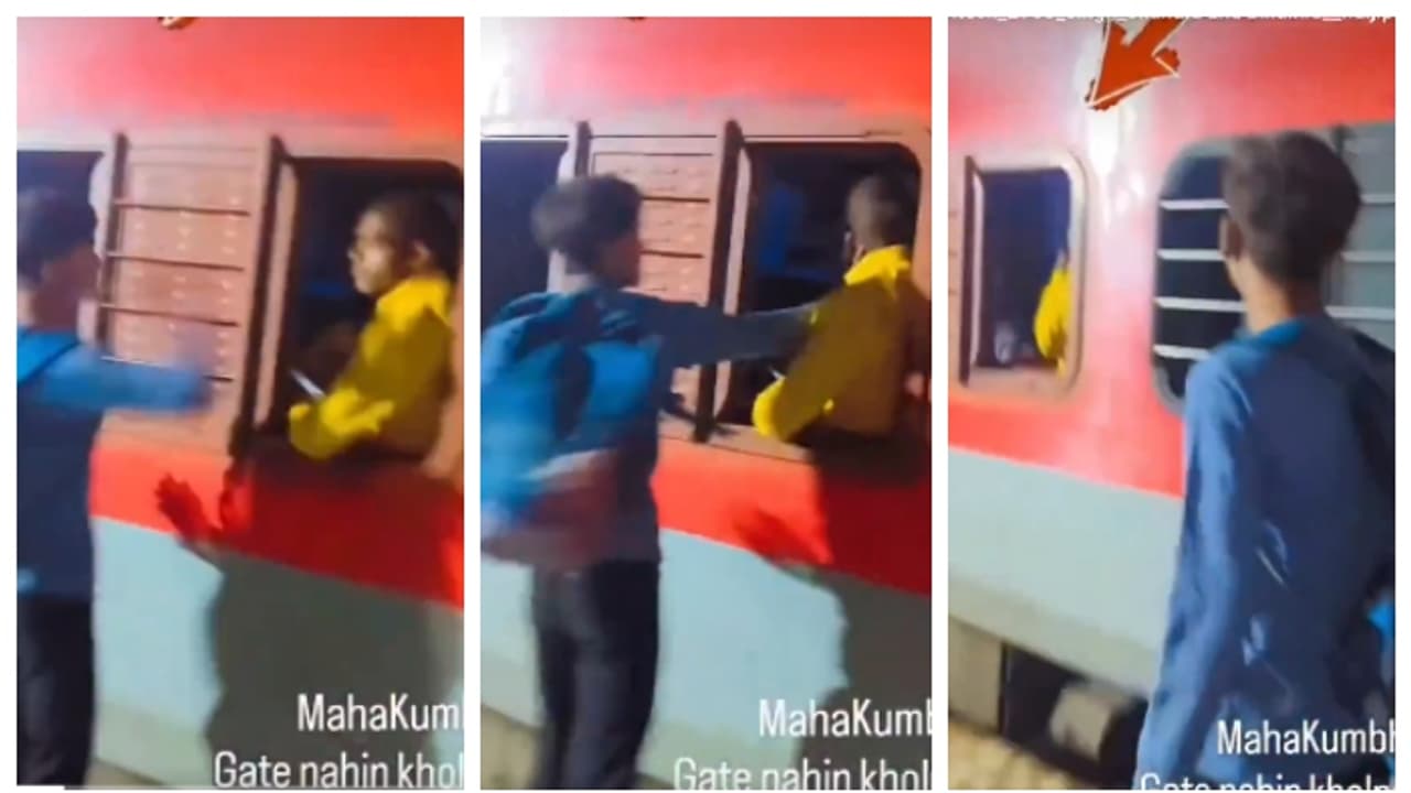 ട്രെയിനിൽ ഇരിക്കുന്നയാളുടെ മുഖത്ത് അടിച്ച് യൂട്യൂബർ; വീഡിയോ വൈറൽ, അറസ്റ്റ് പക്ഷേ, ആള് മാറിയെന്ന് സോഷ്യൽ മീഡിയ ട്രെയിനിൽ ഇരിക്കുന്നയാളുടെ മുഖത്ത് അടിച്ച് യൂട്യൂബർ; വീഡിയോ വൈറൽ, അറസ്റ്റ് പക്ഷേ, ആള് മാറിയെന്ന് സോഷ്യൽ മീഡിയ