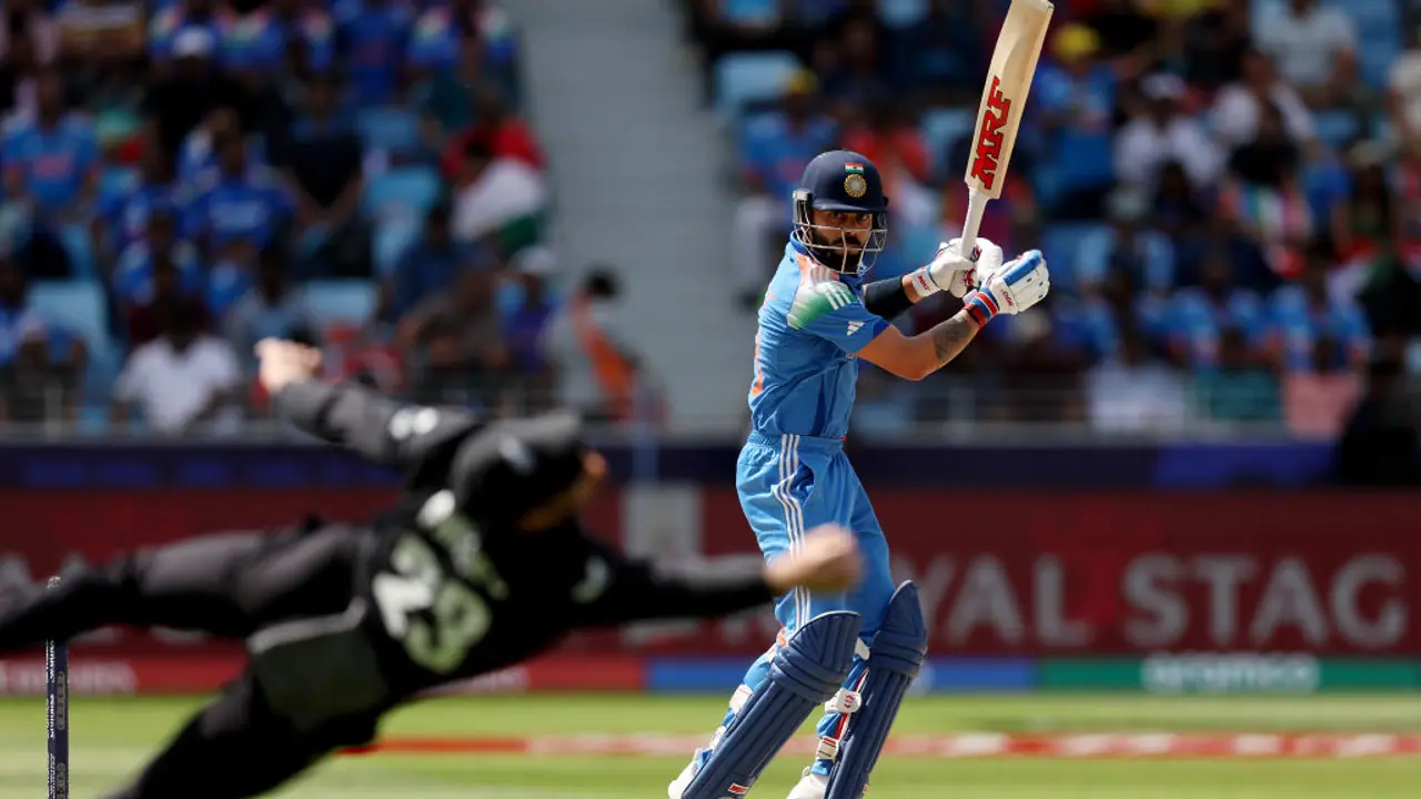 IND vs NZ, Champions Trophy 2025: Virat Kohli falls to Glenn Phillips' stunning catch in his 300th ODI (WATCH) IND vs NZ, Champions Trophy 2025: Virat Kohli falls to Glenn Phillips' stunning catch in his 300th ODI (WATCH)
