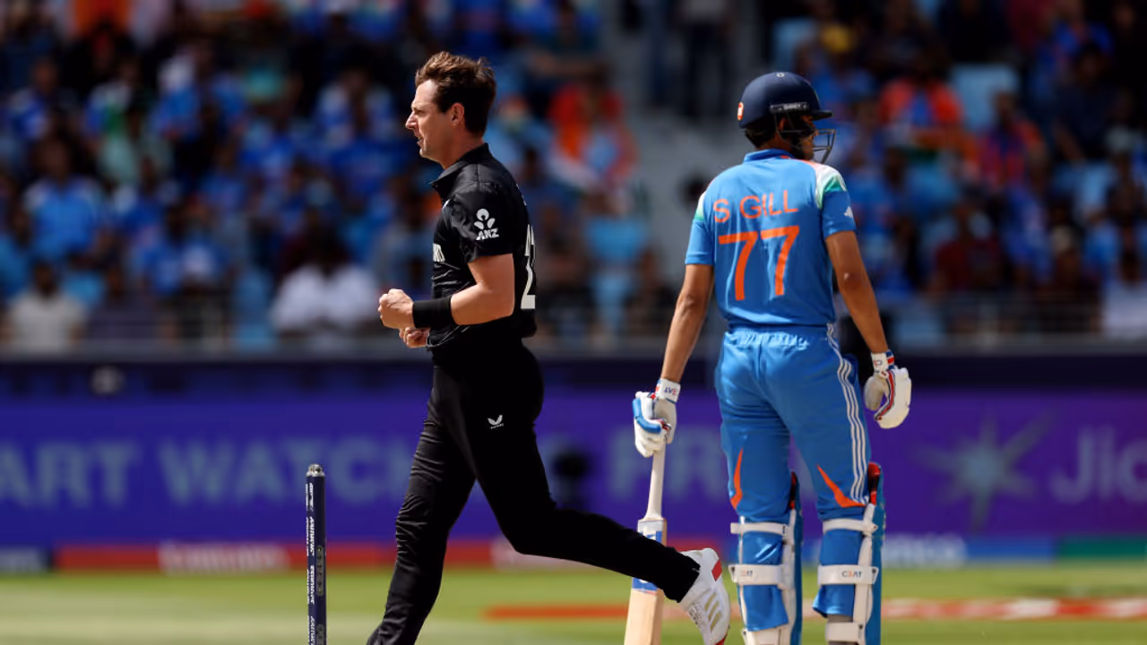 ചാമ്പ്യൻസ് ട്രോഫി ചരിത്രത്തില് ഇന്ത്യക്കെതിരെ ആദ്യം, അപൂർവ റെക്കോര്ഡ് സ്വന്തമാക്കി കിവീസ് പേസര് ചാമ്പ്യൻസ് ട്രോഫി ചരിത്രത്തില് ഇന്ത്യക്കെതിരെ ആദ്യം, അപൂർവ റെക്കോര്ഡ് സ്വന്തമാക്കി കിവീസ് പേസര്