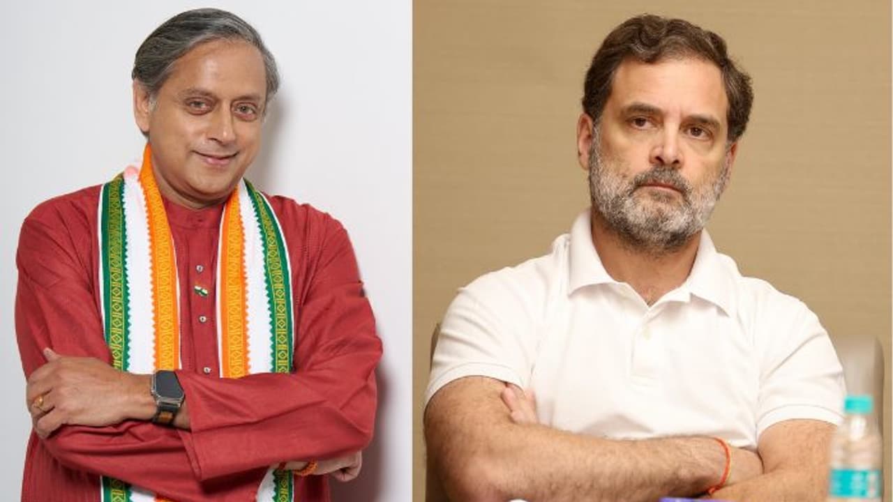 ಶಶಿ ತರೂರ್‌ಗೆ ಟಾಂಗ್ ಕೊಟ್ಟು ಸಂದೇಶ ರವಾನಿಸಿದ ರಾಹುಲ್ ಗಾಂಧಿ