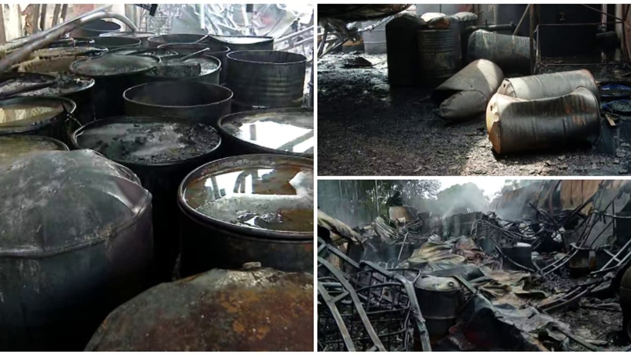 പിരിച്ചുവിട്ടതിൽ വൈരാഗ്യം, തൃശ്ശൂരിൽ സ്വകാര്യ ഓയിൽ കമ്പനിയിൽ തീയിട്ടത് മുൻ ജീവനക്കാരൻ