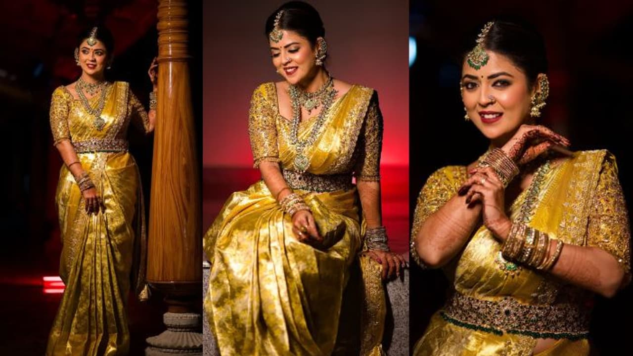 ಧಾರಾವಾಹಿ ನಟಿಯೋ, ಅರಮನೆ ರಾಣಿಯೋ? ಚಿನ್ನದ ಸೀರೆಯಲ್ಲಿ ಮಿಂಚಿದ ಕನ್ನಡತಿ ಮಾನ್ಸಿ; ಪರಭಾಷೆಯಲ್ಲಿ ಭಾರೀ ಫೇಮಸ್!