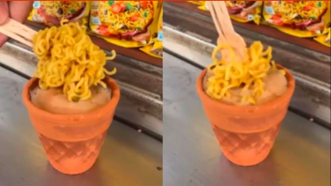 ಚಹಾದ ಜೊತೆ ಮ್ಯಾಗಿ ಓಕೆ, ಚಹಾದೊಳಗೆ ಮ್ಯಾಗಿ ಇದ್ರೆ ಹೇಗೆ? ಆಹಾರದ ವಿಚಿತ್ರ ಸಂಯೋಜನೆಗೆ ಆಕ್ರೋಶ ಚಹಾದ ಜೊತೆ ಮ್ಯಾಗಿ ಓಕೆ, ಚಹಾದೊಳಗೆ ಮ್ಯಾಗಿ ಇದ್ರೆ ಹೇಗೆ? ಆಹಾರದ ವಿಚಿತ್ರ ಸಂಯೋಜನೆಗೆ ಆಕ್ರೋಶ