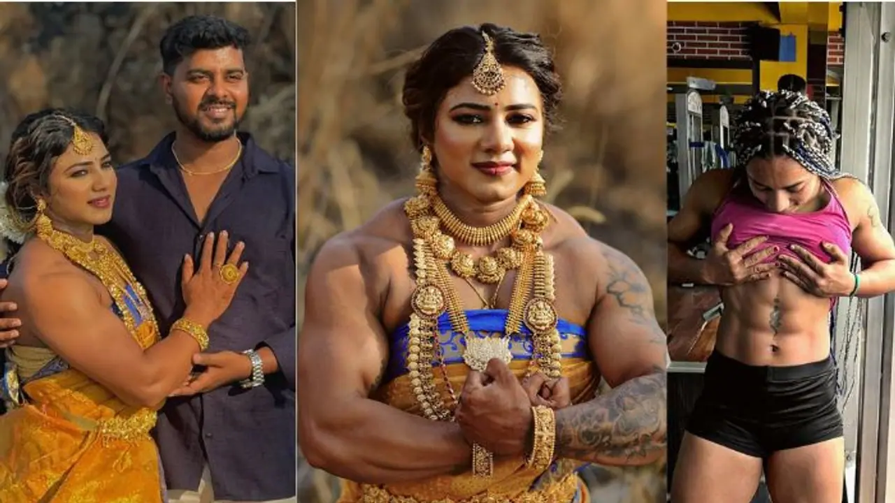 Bodybuilder bride! Chitra Purushotham's viral bridal shoot redefines tradition with strength (WATCH)