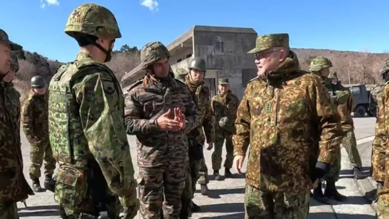 ഇന്ത്യ ജപ്പാൻ കരസേനകളുടെ സൈനികാഭ്യാസം; 'ധർമ്മ ഗാർഡിയന്റെ' ആറാം പതിപ്പ് ജപ്പാനിൽ പുരോഗമിക്കുന്നു ഇന്ത്യ ജപ്പാൻ കരസേനകളുടെ സൈനികാഭ്യാസം; 'ധർമ്മ ഗാർഡിയന്റെ' ആറാം പതിപ്പ് ജപ്പാനിൽ പുരോഗമിക്കുന്നു