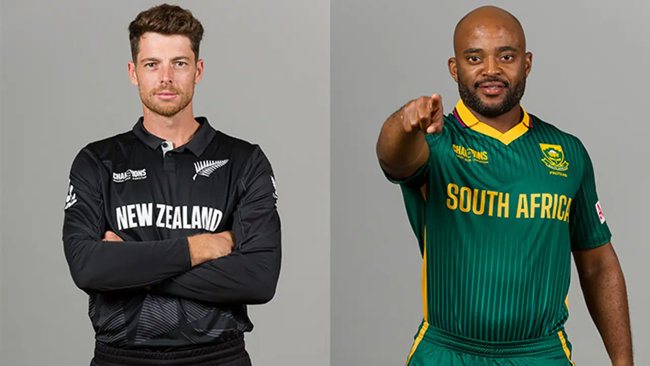 ಐಸಿಸಿ ಚಾಂಪಿಯನ್ಸ್‌ ಟ್ರೋಫಿ ಫೈನಲ್‌ಗಾಗಿ ಕಿವೀಸ್‌ vs ದಕ್ಷಿಣ ಆಫ್ರಿಕಾ ಫೈಟ್!