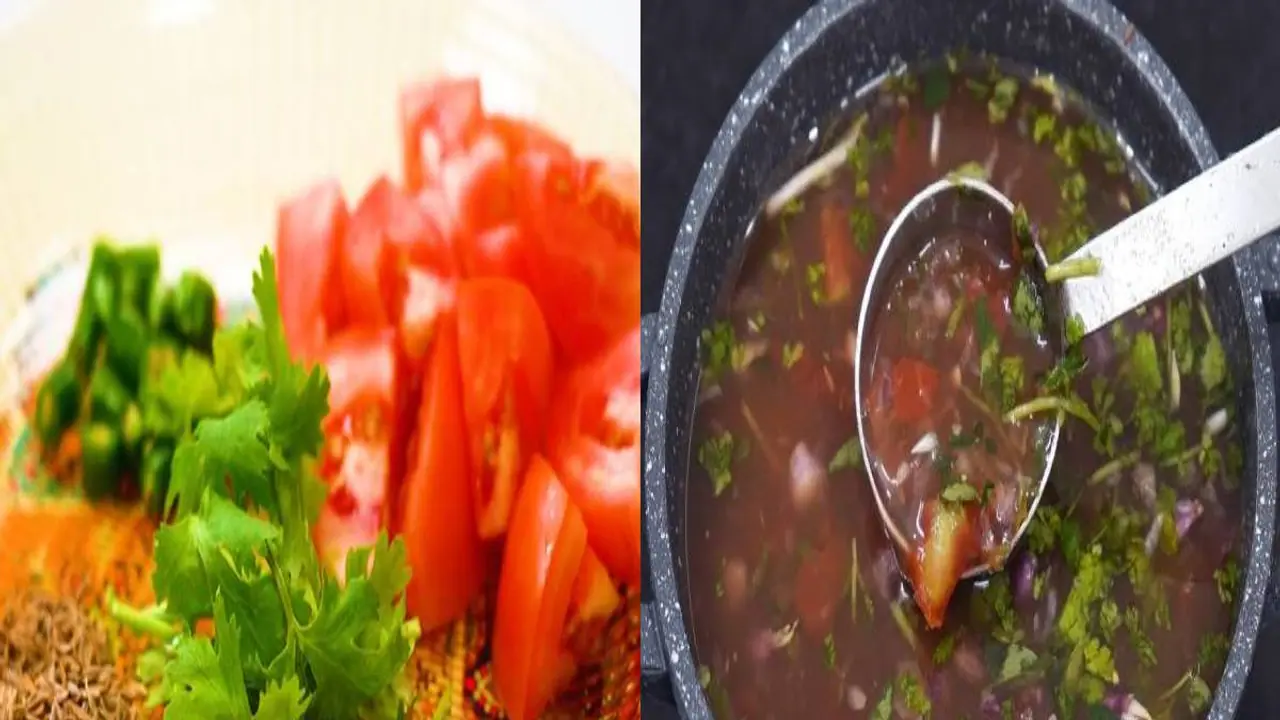 ஈரோடு ஸ்பெஷல் பச்சை புளி ரசம்...நாக்கு ருசிக்க ஒரு பிடி பிடிக்கலாம்