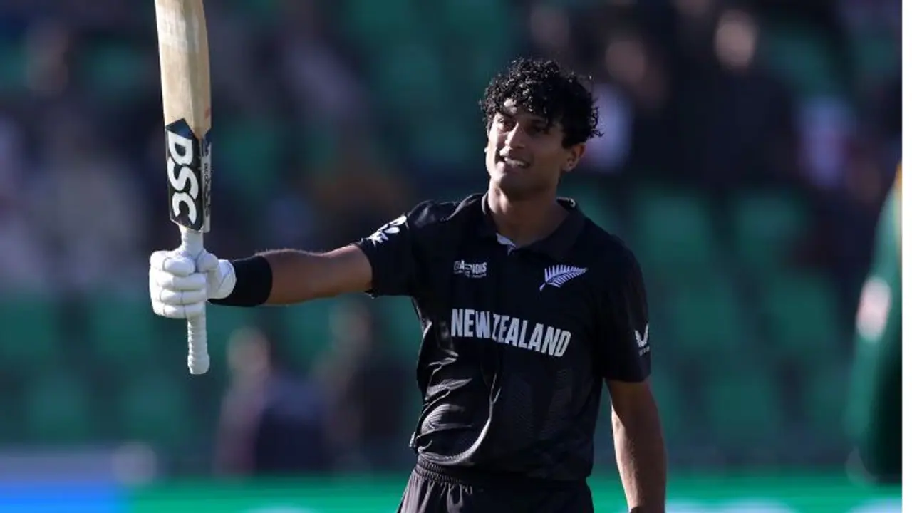 రచిన్ రవీంద్ర సెంచరీ: లాహోర్లో రచిన్ విధ్వంసం, సౌతాఫ్రికా బౌలర్లకు చుక్కలు! రచిన్ రవీంద్ర సెంచరీ: లాహోర్లో రచిన్ విధ్వంసం, సౌతాఫ్రికా బౌలర్లకు చుక్కలు!