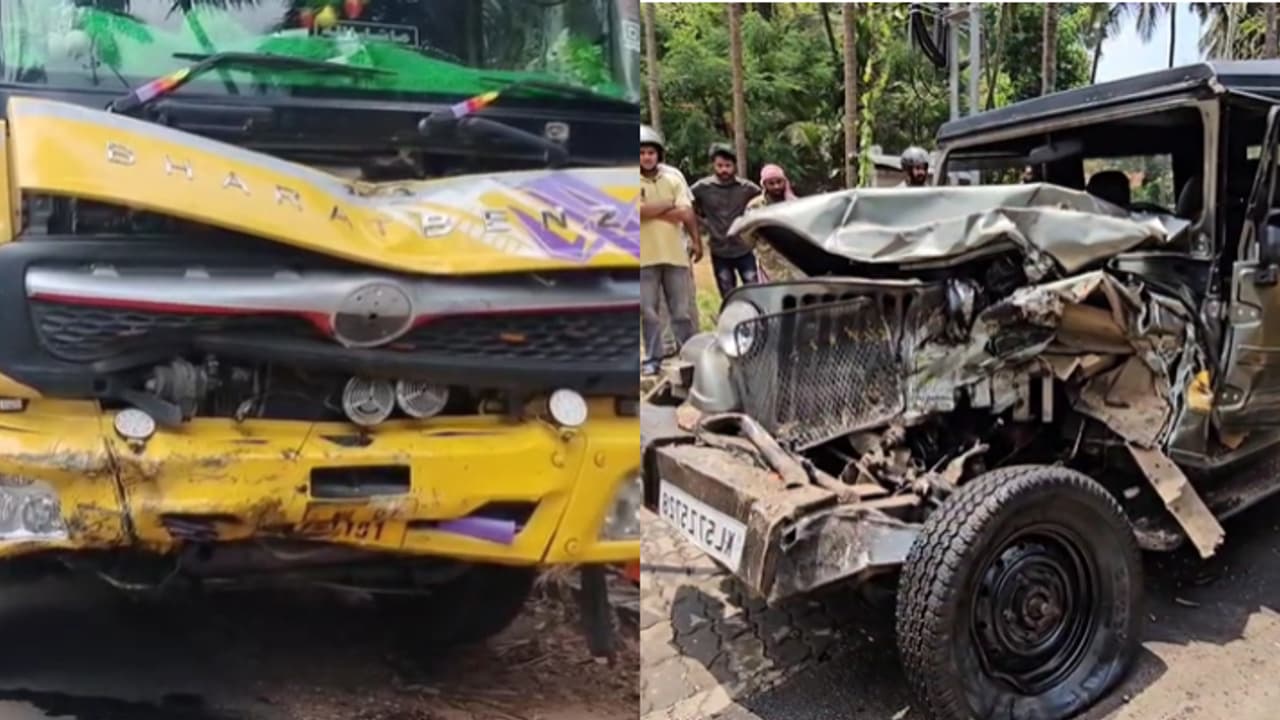 കാപ്പ ലിസ്റ്റിലെ പ്രതി, ലഹരി ഉപയോഗിച്ച് ഥാറുമായി ടിപ്പറിൽ ഇടിച്ചുകയറി, 2 പേർക്ക് പരിക്ക്