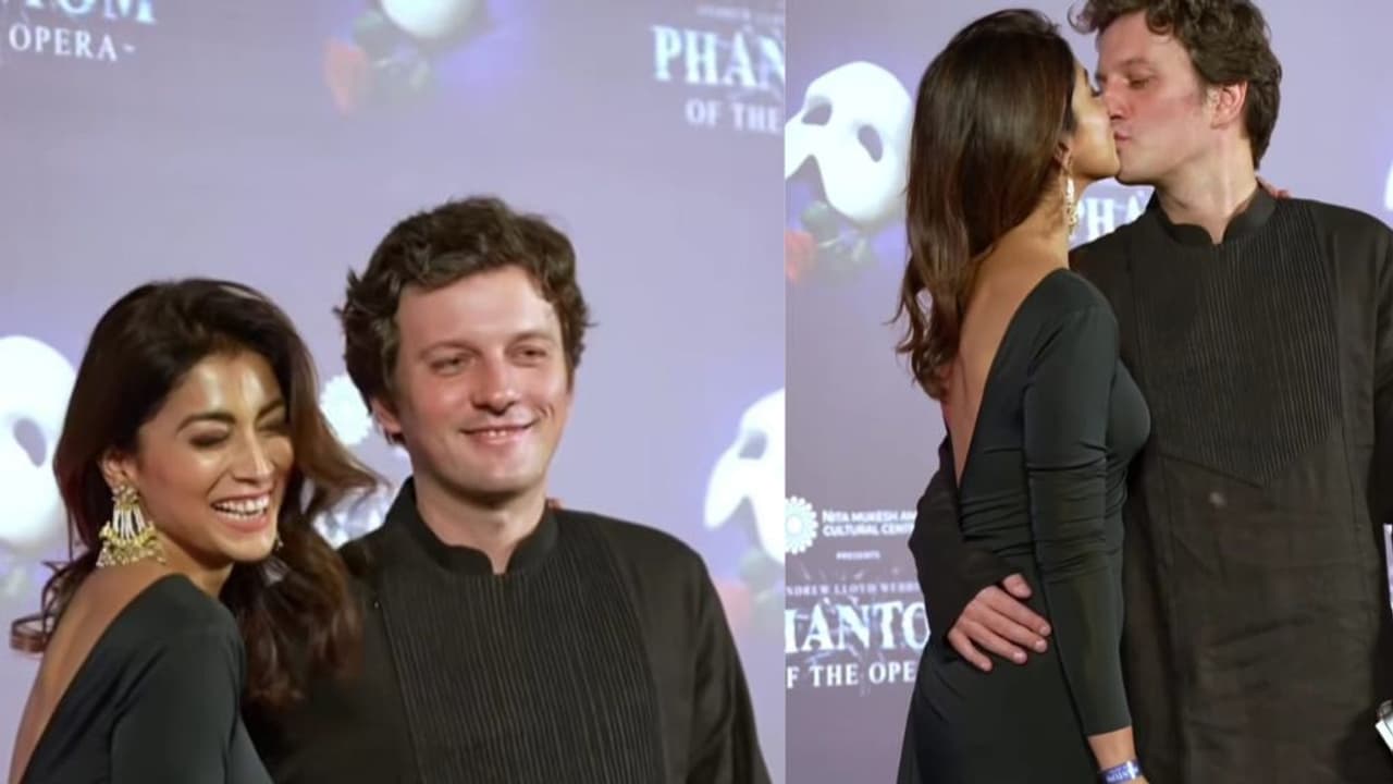 ಮೀಡಿಯಾ ಮುಂದೆ ರಷ್ಯನ್ ಪತಿಗೆ ಲಿಪ್ ಲಾಕ್ ಮಾಡಿದ ನಟಿ! ಮೀಡಿಯಾ ಮುಂದೆ ರಷ್ಯನ್ ಪತಿಗೆ ಲಿಪ್ ಲಾಕ್ ಮಾಡಿದ ನಟಿ!