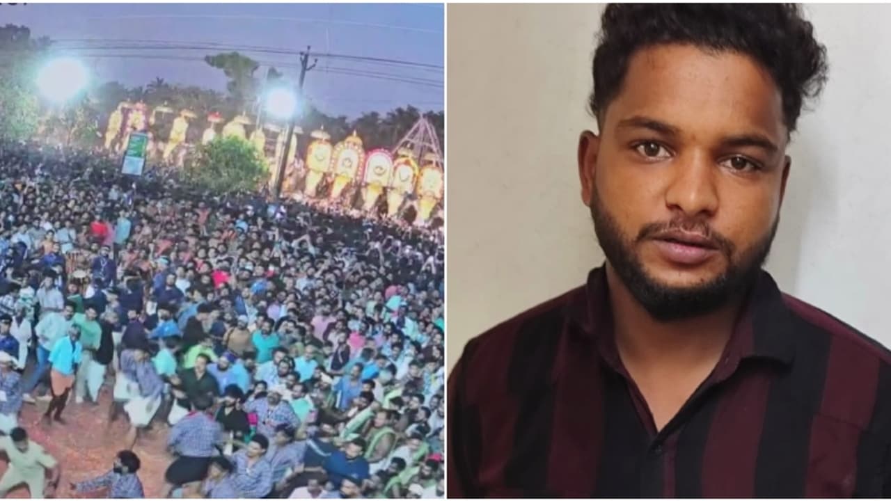 പൂരത്തിനിടെ സംഘര്ഷം; യുവാവിൻ്റെ നെഞ്ചിൽ ചെണ്ടക്കോൽ കുത്തിയിറക്കിയ സംഭവത്തിൽ പ്രതി അറസ്റ്റിൽ പൂരത്തിനിടെ സംഘര്ഷം; യുവാവിൻ്റെ നെഞ്ചിൽ ചെണ്ടക്കോൽ കുത്തിയിറക്കിയ സംഭവത്തിൽ പ്രതി അറസ്റ്റിൽ