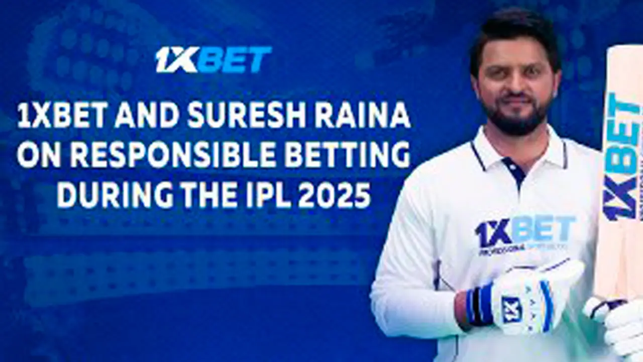 IPL మ్యాచులపై బాధ్యతాయుతమైన బెట్టింగ్ : 1xBet, సురేష్ రైనా సూచన ఇదే IPL మ్యాచులపై బాధ్యతాయుతమైన బెట్టింగ్ : 1xBet, సురేష్ రైనా సూచన ఇదే
