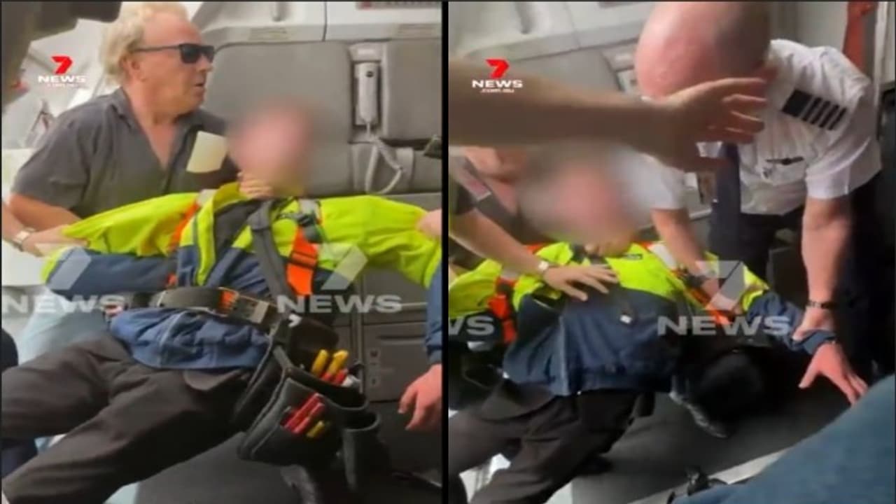 Teen with shotgun sparks terror scare on Jetstar flight before passengers overpower him (WATCH)