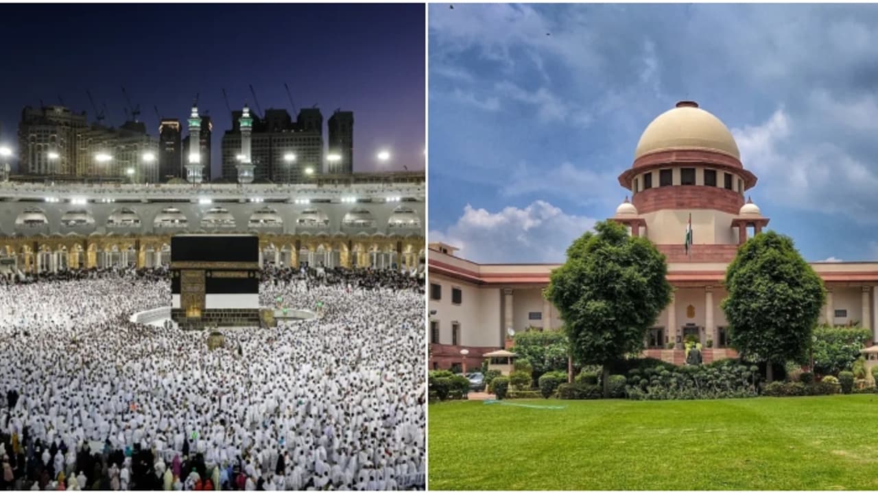 ഹജ്ജ് യാത്ര; കോഴിക്കോട് നിന്നുള്ള ഉയർന്ന വിമാനയാത്ര നിരക്കിനെതിരായ ഹർജിയിൽ ഇടപെടാൻ വിസമ്മതിച്ച് സുപ്രീംകോടതി ഹജ്ജ് യാത്ര; കോഴിക്കോട് നിന്നുള്ള ഉയർന്ന വിമാനയാത്ര നിരക്കിനെതിരായ ഹർജിയിൽ ഇടപെടാൻ വിസമ്മതിച്ച് സുപ്രീംകോടതി