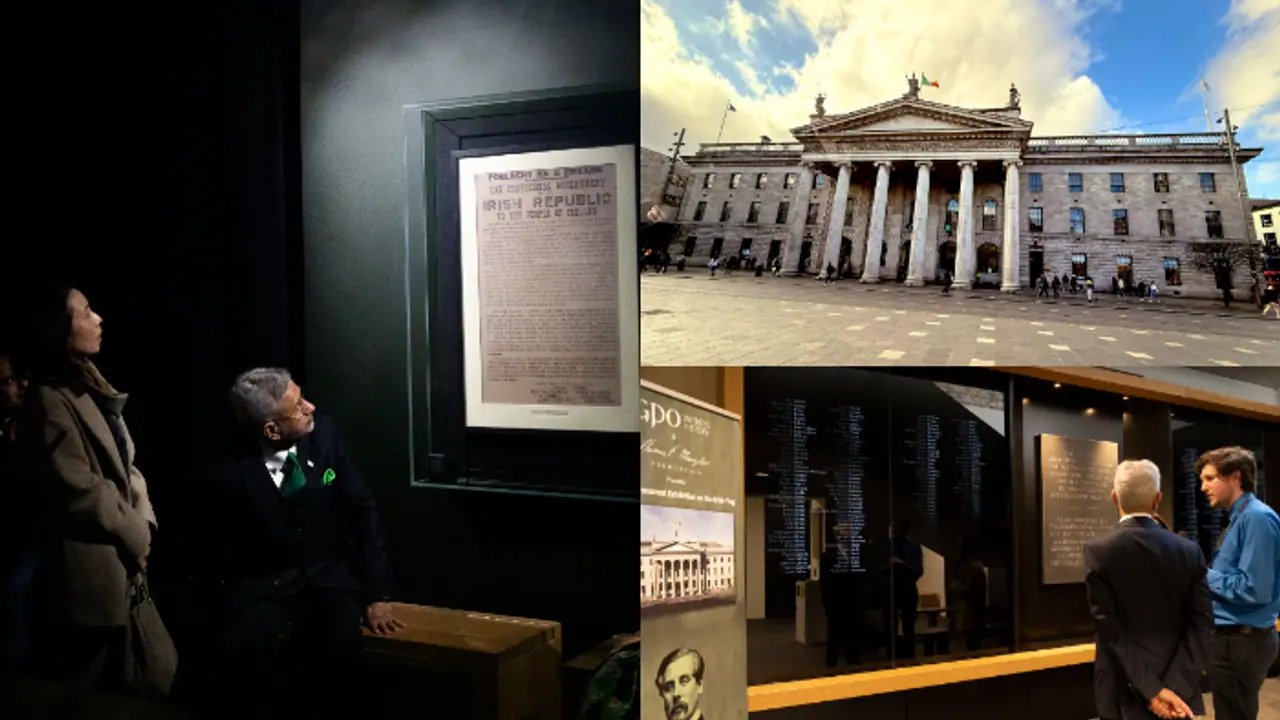 '1916 Easter Rising has a special meaning....' S Jaishankar visits Ireland's General Post Office Museum