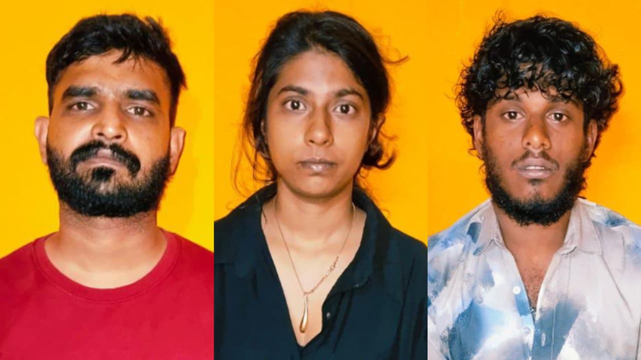 പൂട്ടികിടന്ന വീട്ടിൽ രാത്രി ശബ്ദം, അകത്ത് ഒരു യുവതിയും 2 യുവാക്കളും; പൊലീസ് വീട് വളഞ്ഞു, കഞ്ചാവുമായി പിടിയിൽ