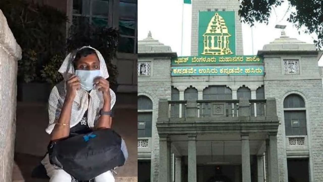 ಬಿಬಿಎಂಪಿ ಆಸ್ಪತ್ರೆ ಔಷಧಿ ಸೇವಿಸಿ ಹದಗೆಟ್ಟ ಆರೋಗ್ಯ; ಜೀವನಾಂಶಕ್ಕೆ ಆಗ್ರಹಿಸಿ ಕಟ್ಟಡ ಮೇಲೇರಿದ ಮಹಿಳೆ! ಬಿಬಿಎಂಪಿ ಆಸ್ಪತ್ರೆ ಔಷಧಿ ಸೇವಿಸಿ ಹದಗೆಟ್ಟ ಆರೋಗ್ಯ; ಜೀವನಾಂಶಕ್ಕೆ ಆಗ್ರಹಿಸಿ ಕಟ್ಟಡ ಮೇಲೇರಿದ ಮಹಿಳೆ!