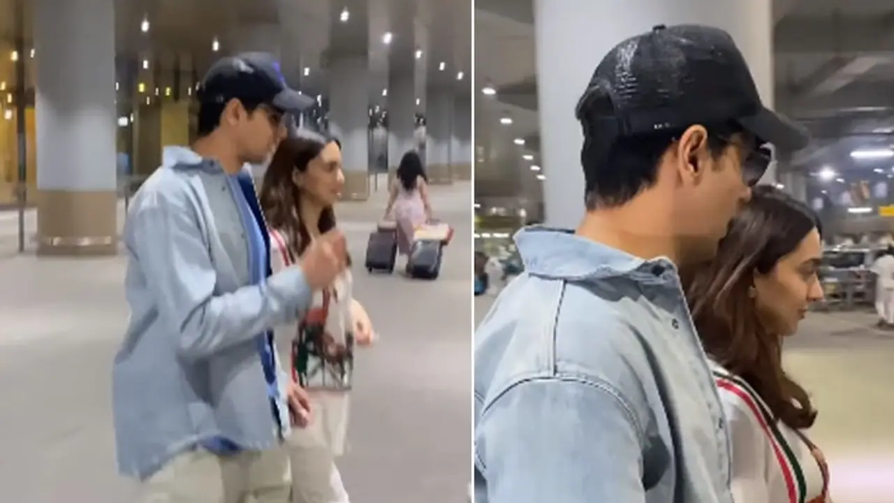 Sidharth Malhotra seen taking care of Kiara Advani at airport ahead of pregnancy news [WATCH] 