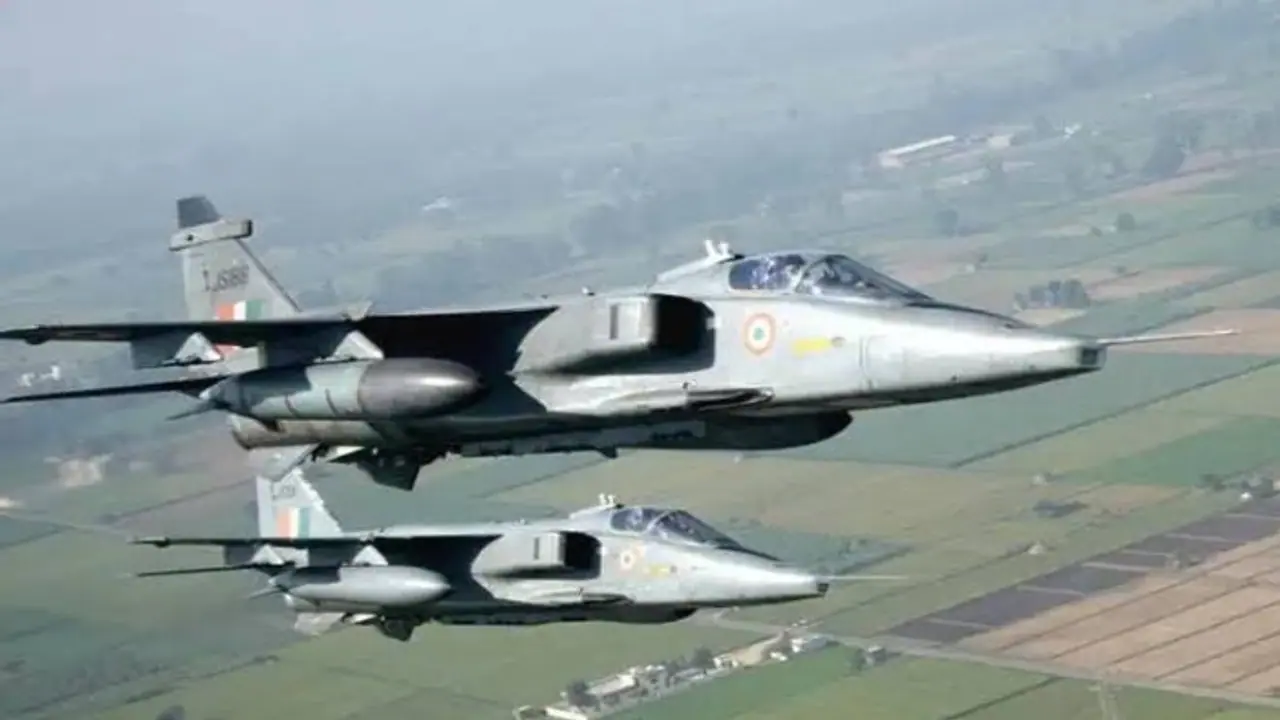 Indian Air Force's Jaguar fighter jet crashes in Haryana's Ambala during training sortie
