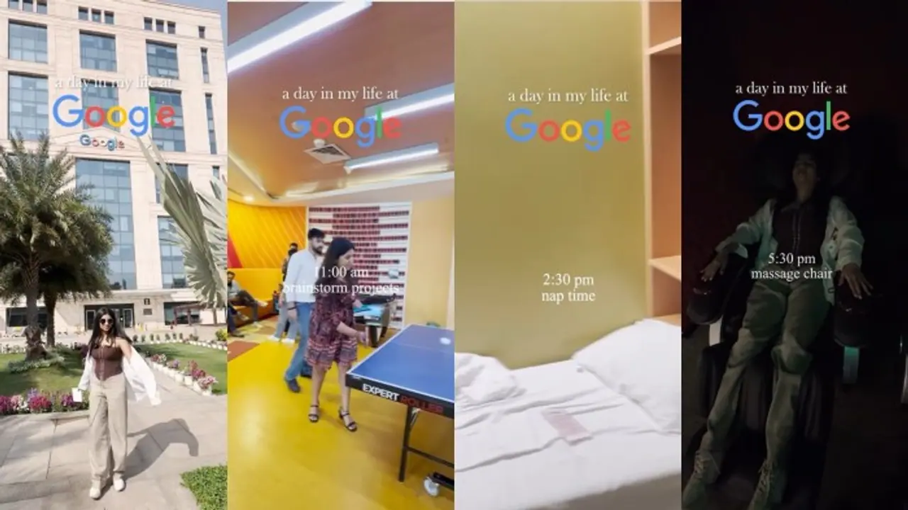 Google's Gurugram office is a dream workplace with nap pods, games, and gourmet food. WATCH viral video Google's Gurugram office is a dream workplace with nap pods, games, and gourmet food. WATCH viral video
