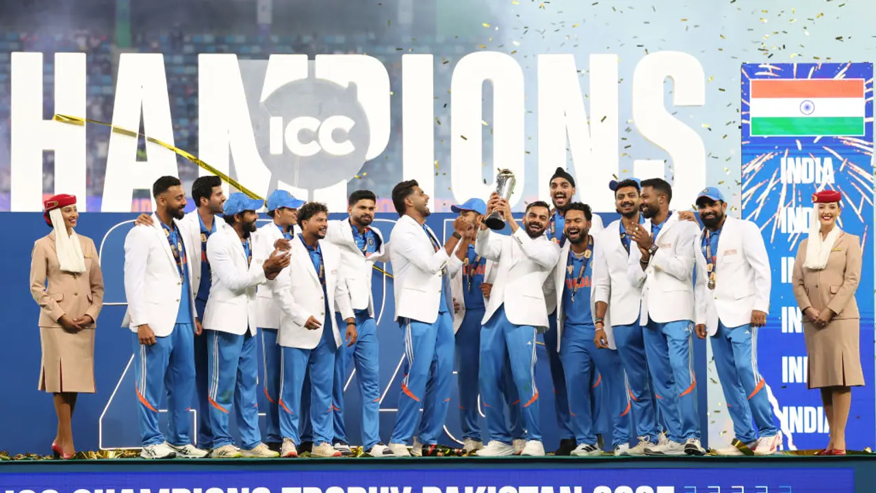 Rohit Sharma leads from the front as India lift record third Champions Trophy title with dominant win over NZ