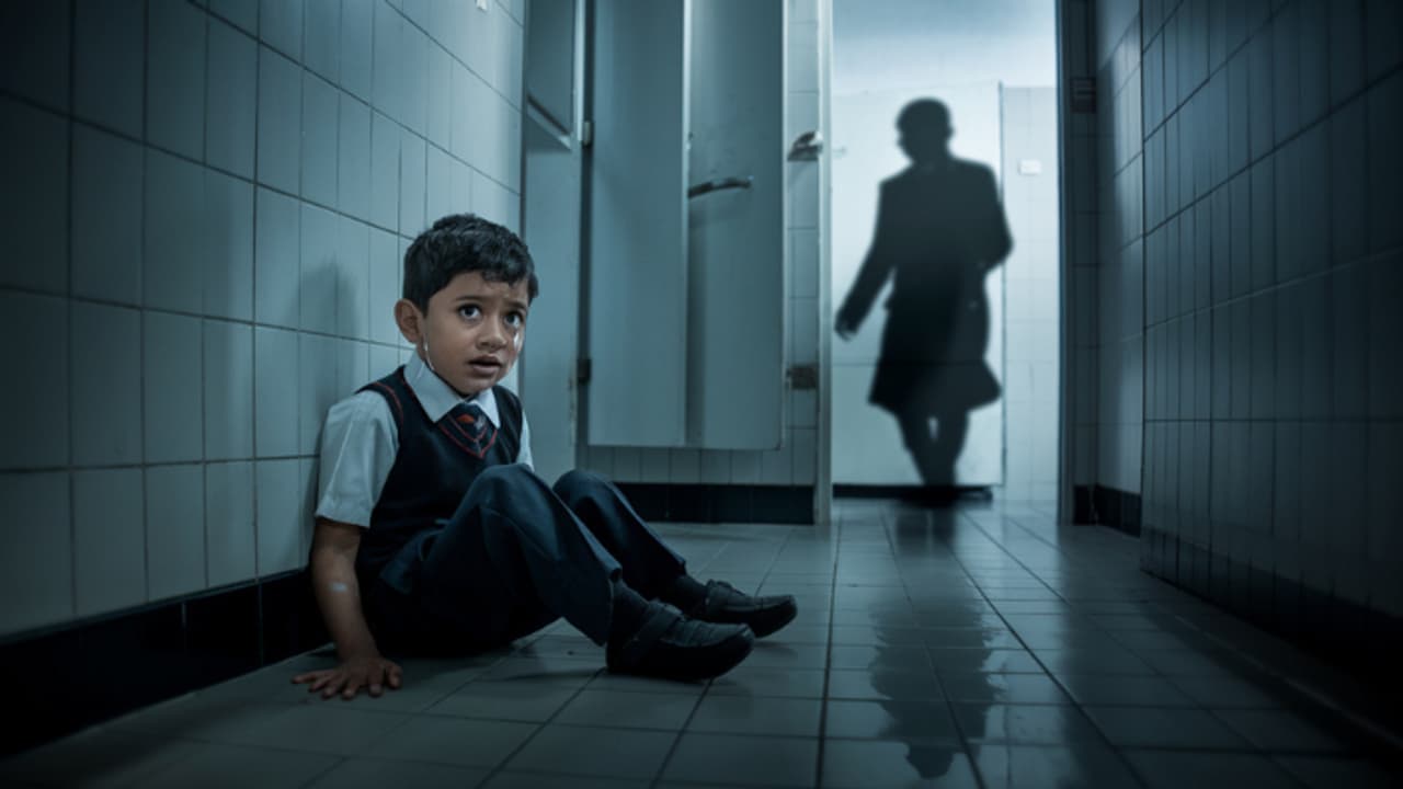 agra school student torture 6 year old thappad thook bathroom lock dps agra school student torture 6 year old thappad thook bathroom lock dps