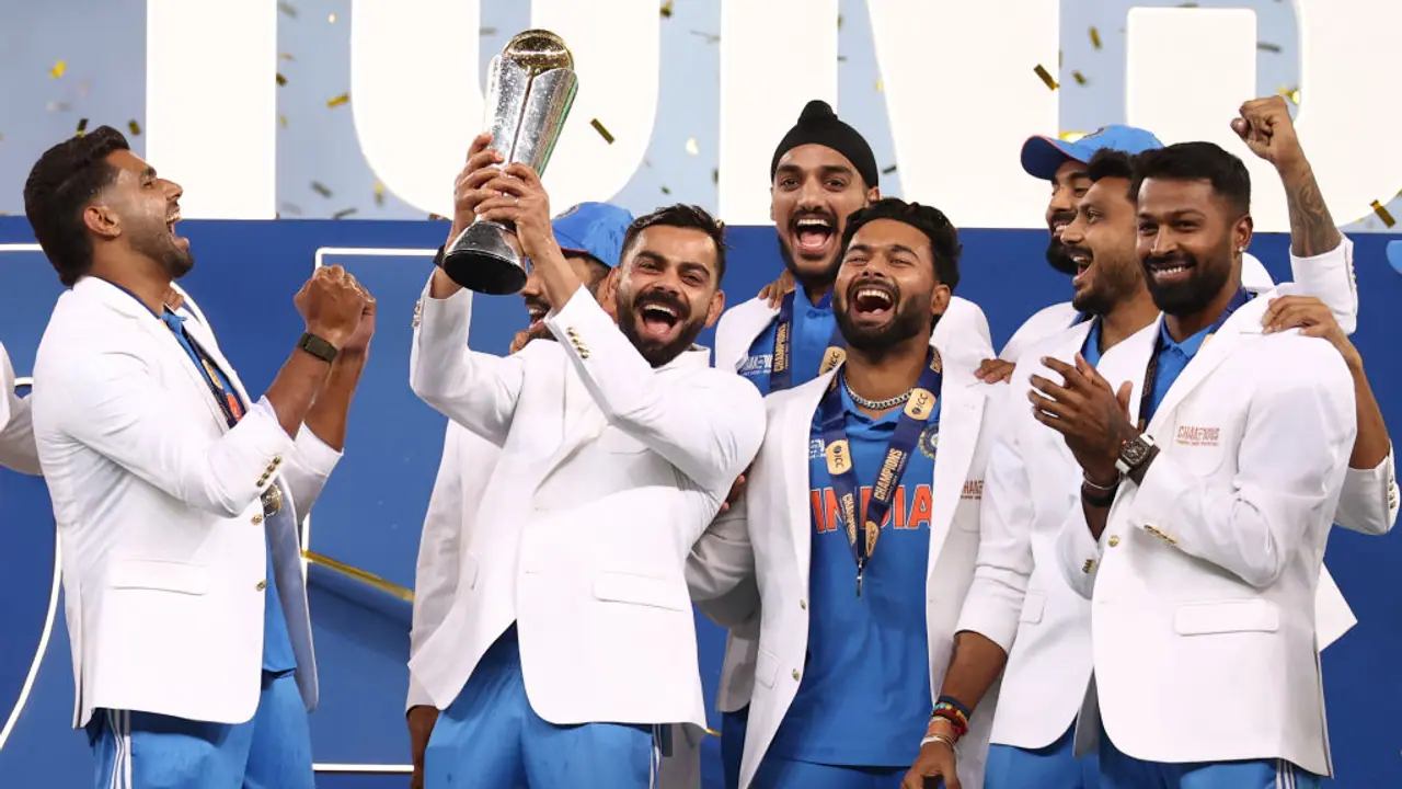 இந்திய அணி வெள்ளை நிற ஜாக்கெட் அணிந்தது ஏன்? இதுக்கு பின்னாடி இப்படி ஒரு காரணமா? 