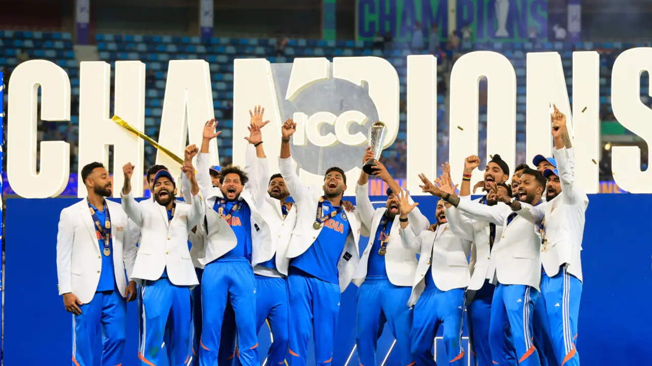 Why is there no T20 World Cup like bus parade for India's Champions Trophy heroes upon return? 