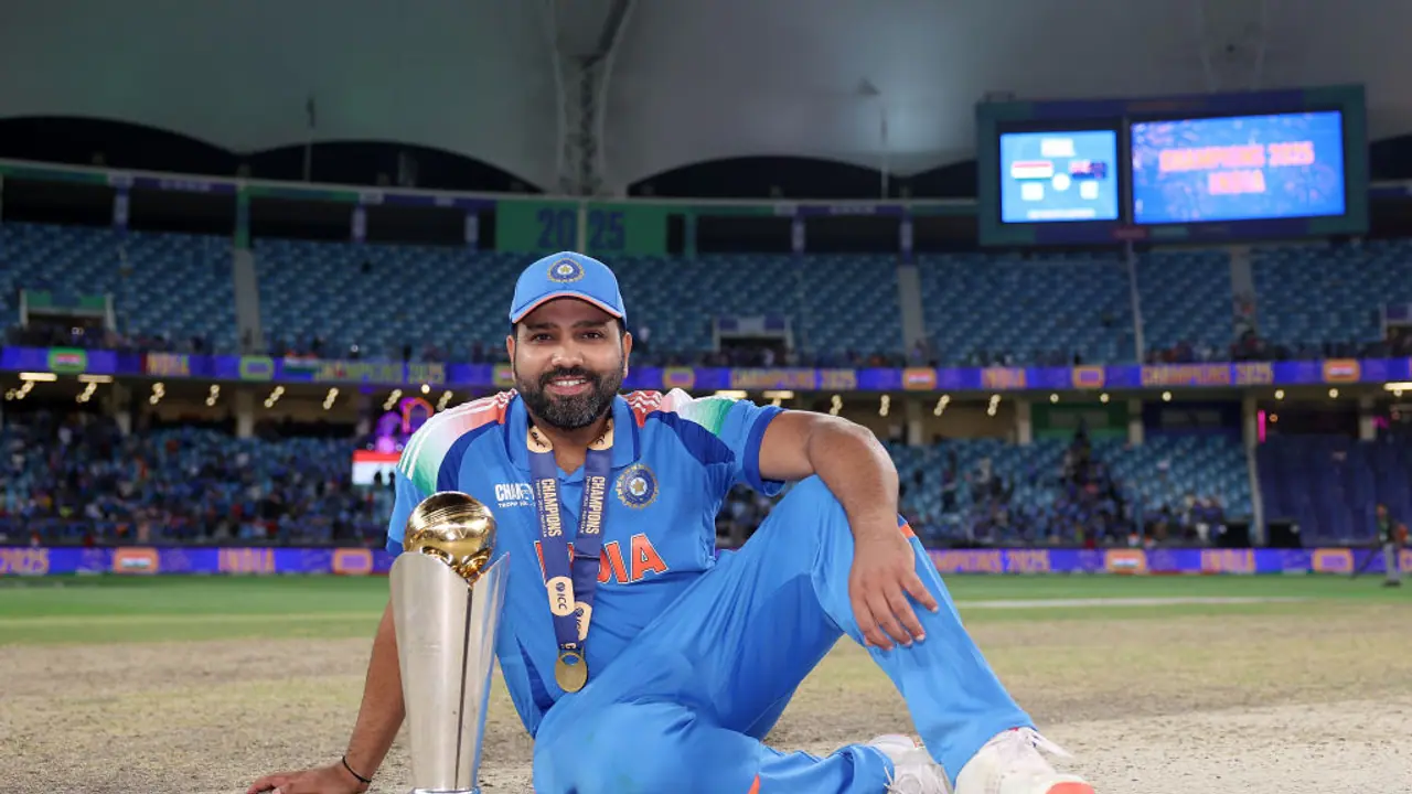 Rohit Sharma returns home after leading India to 3rd Champions Trophy title win in Dubai; WATCH first visuals