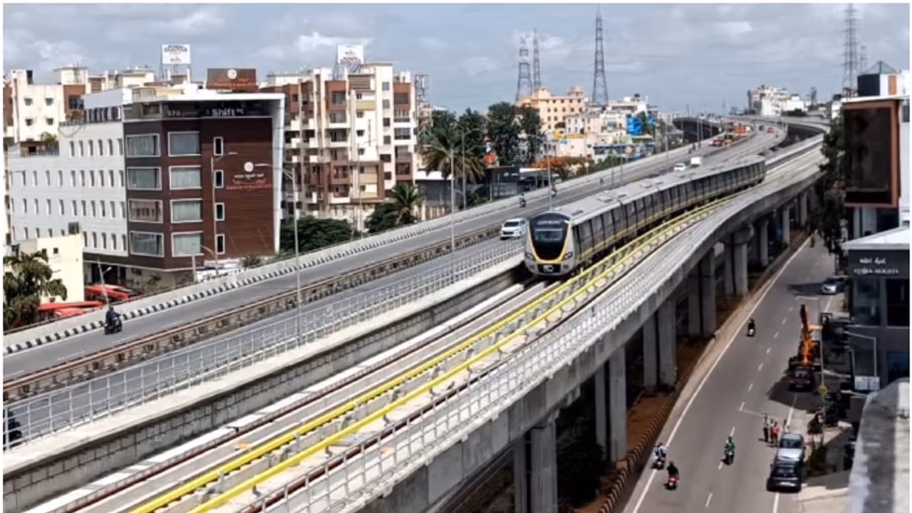 yellow line Namma Metro