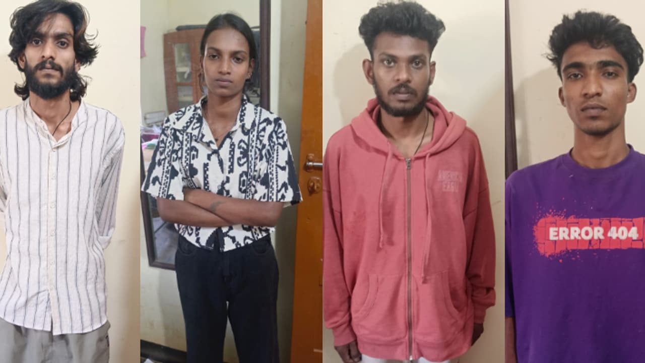 വയനാട്ടിൽ വാടക വീട് കേന്ദ്രീകരിച്ച് കഞ്ചാവ് കച്ചവടം; 24കാരി അടക്കം നാലുപേര്‍ അറസ്റ്റില്‍ 