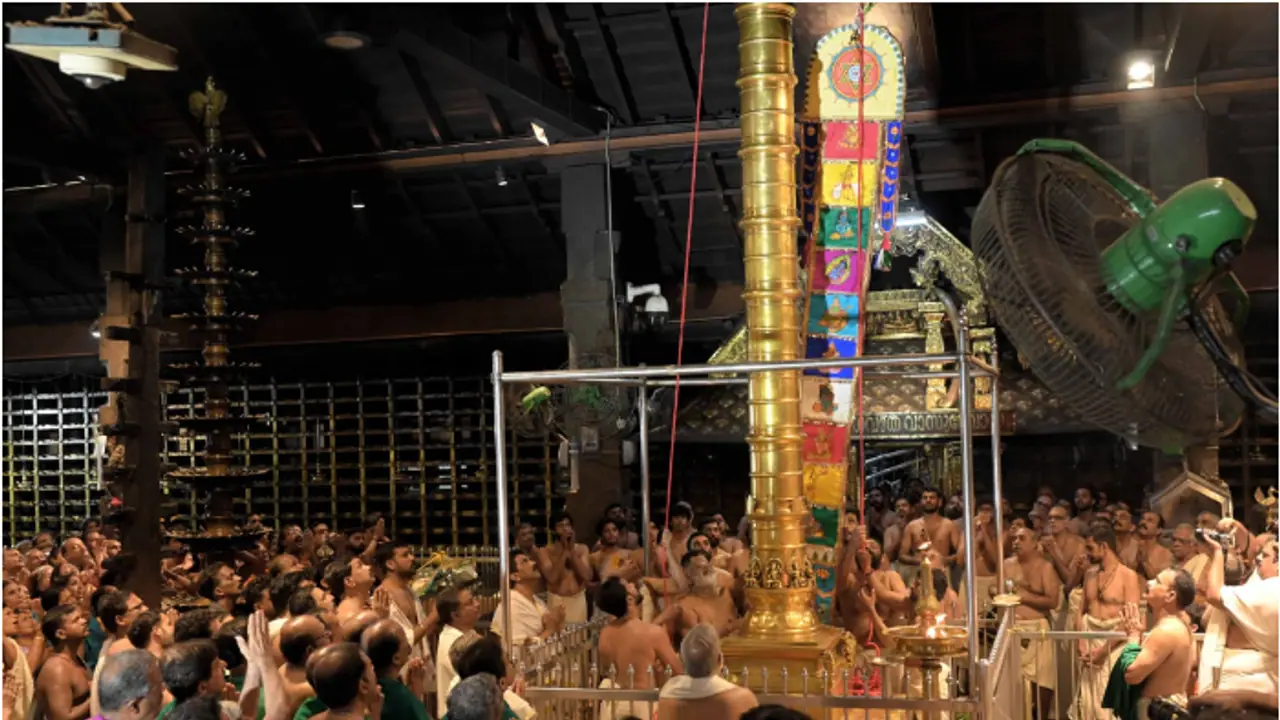 Kerala: Guruvayur temple festival begins with traditional flag hoisting ceremony
