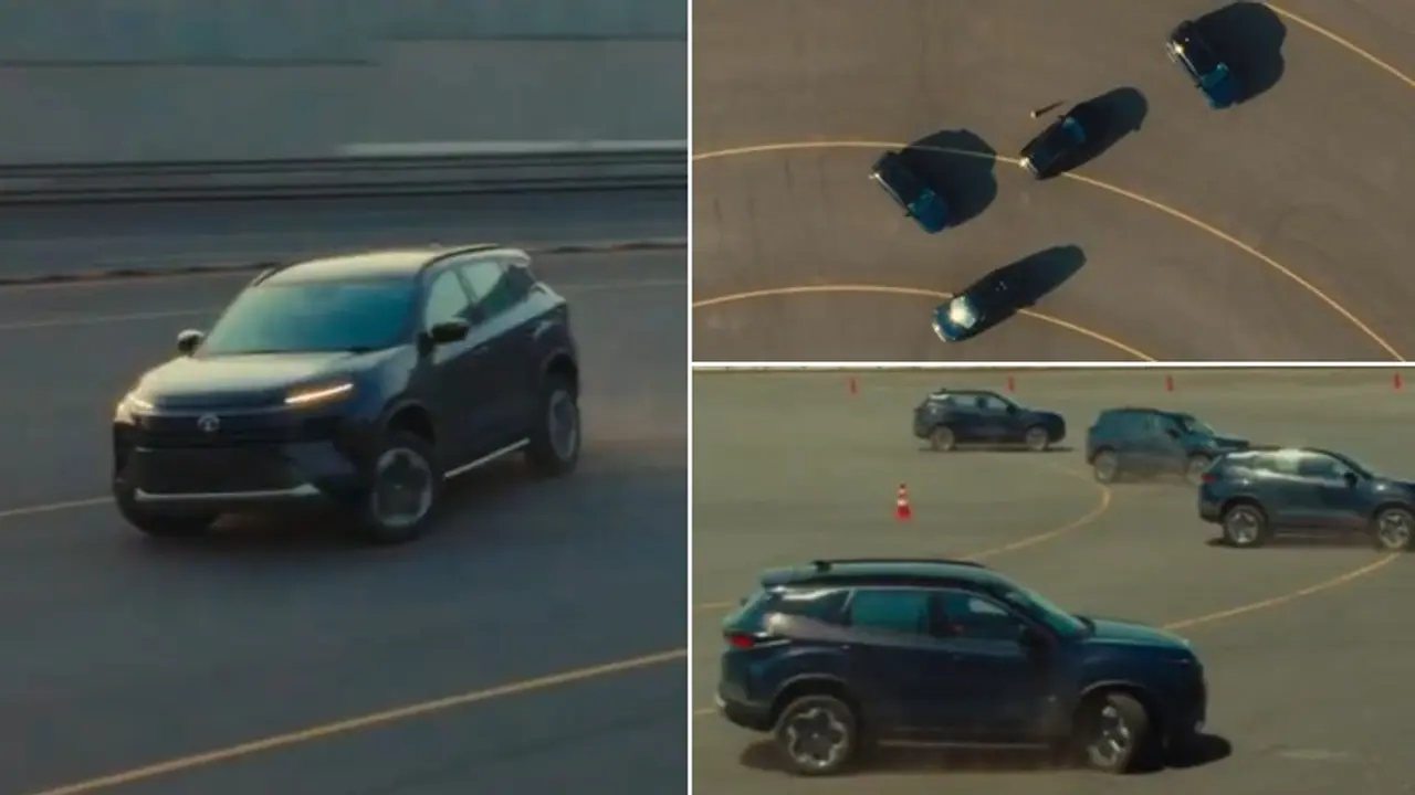 Tata Harrier EV breaks cover: 500+ km range, AWD and cutting edge tech!