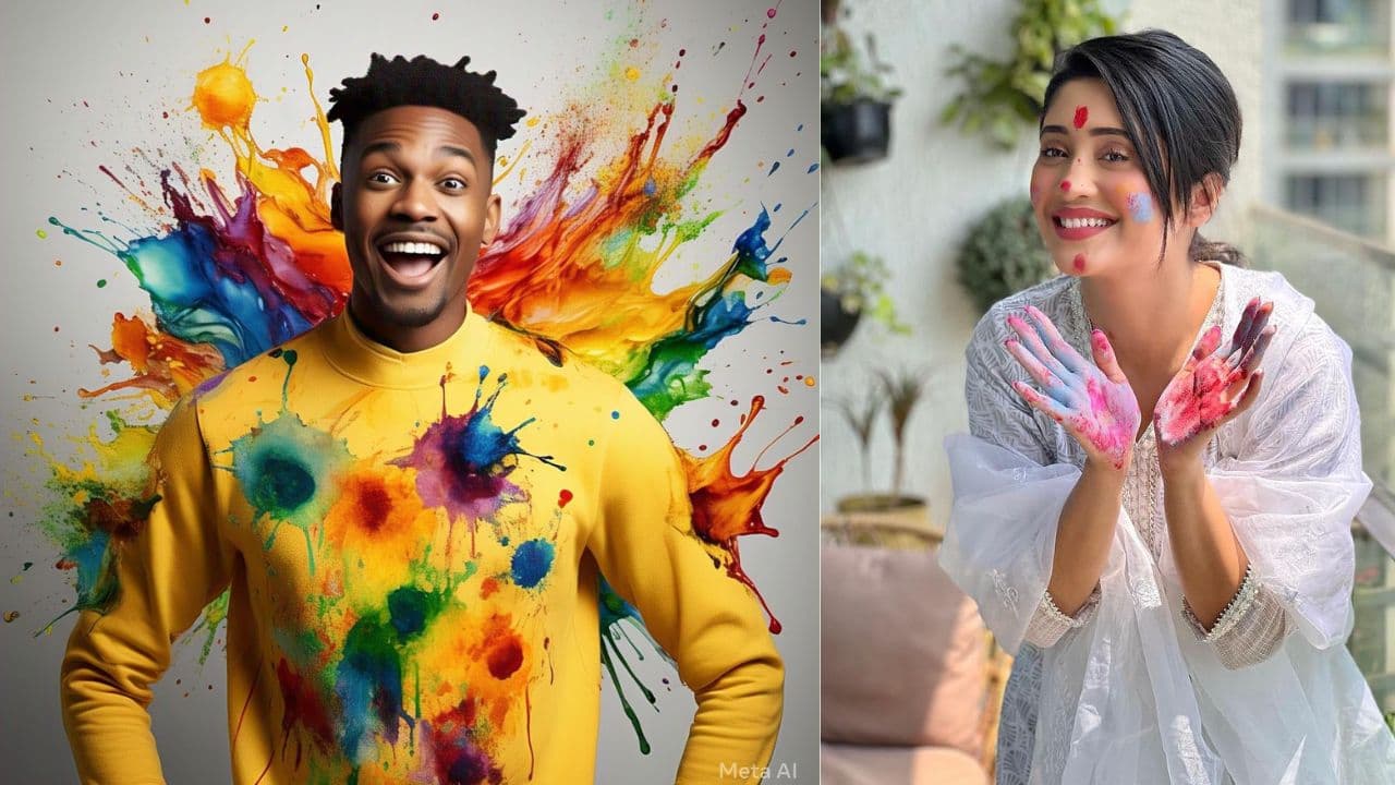 How to remove Holi colour tips 