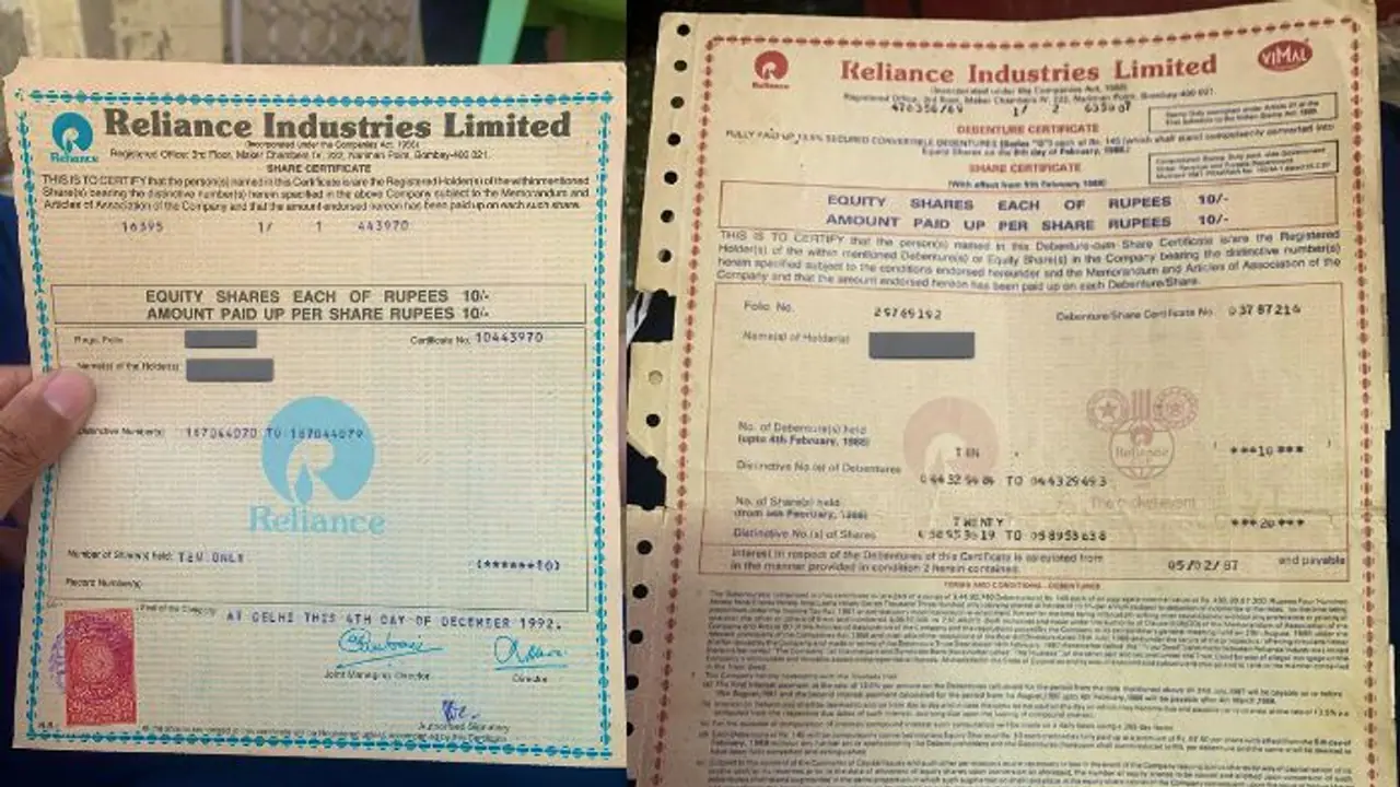 Lost treasure? Chandigarh man dumps Rs 12 lakh Reliance shares over tedious paperwork